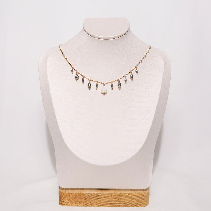 Premium Pikake Multi Chandelier Necklace
