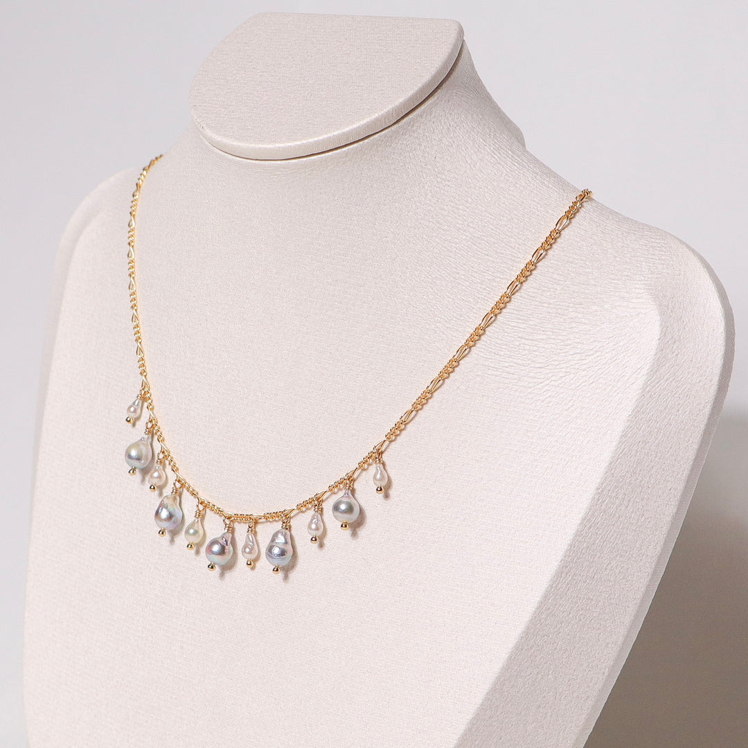 Japanese Akoya Chandelier Necklace