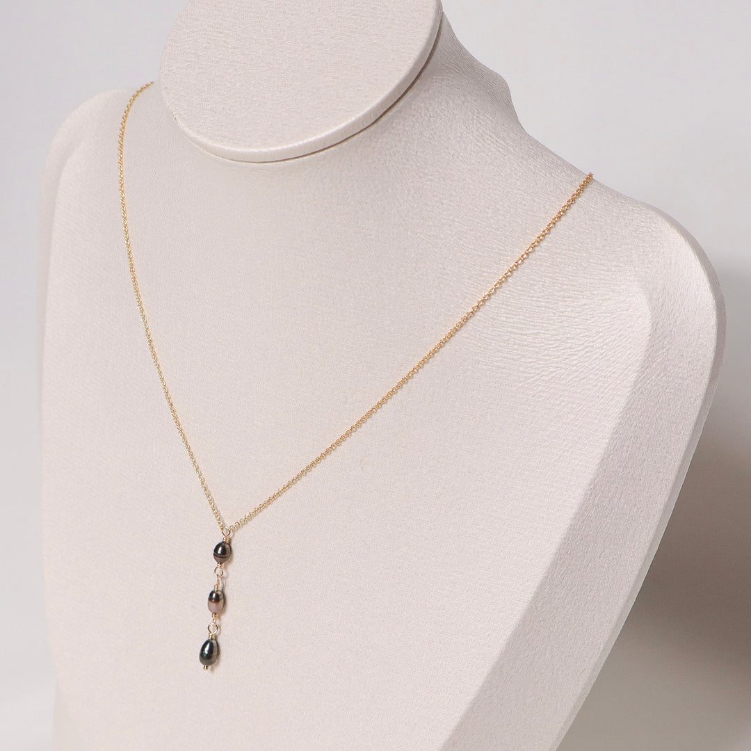 Triple Tahitian Necklace