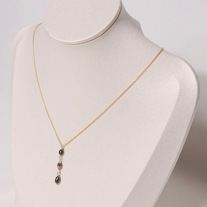Triple Tahitian Necklace