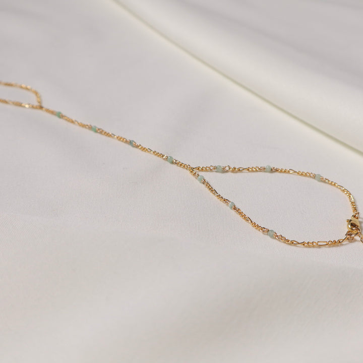 Flowing Jade Hand Chain
