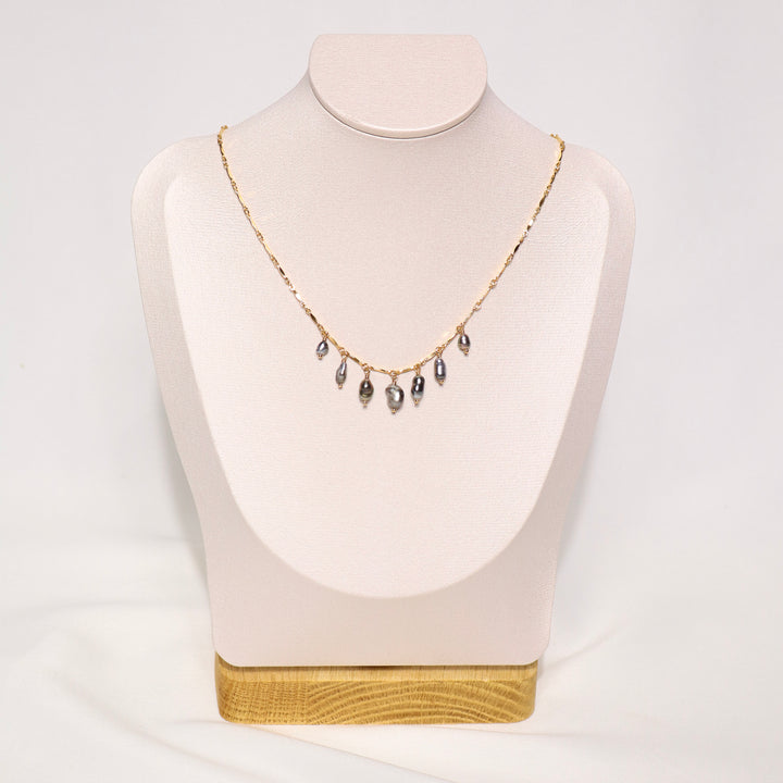 Tahitian Chandelier Necklace