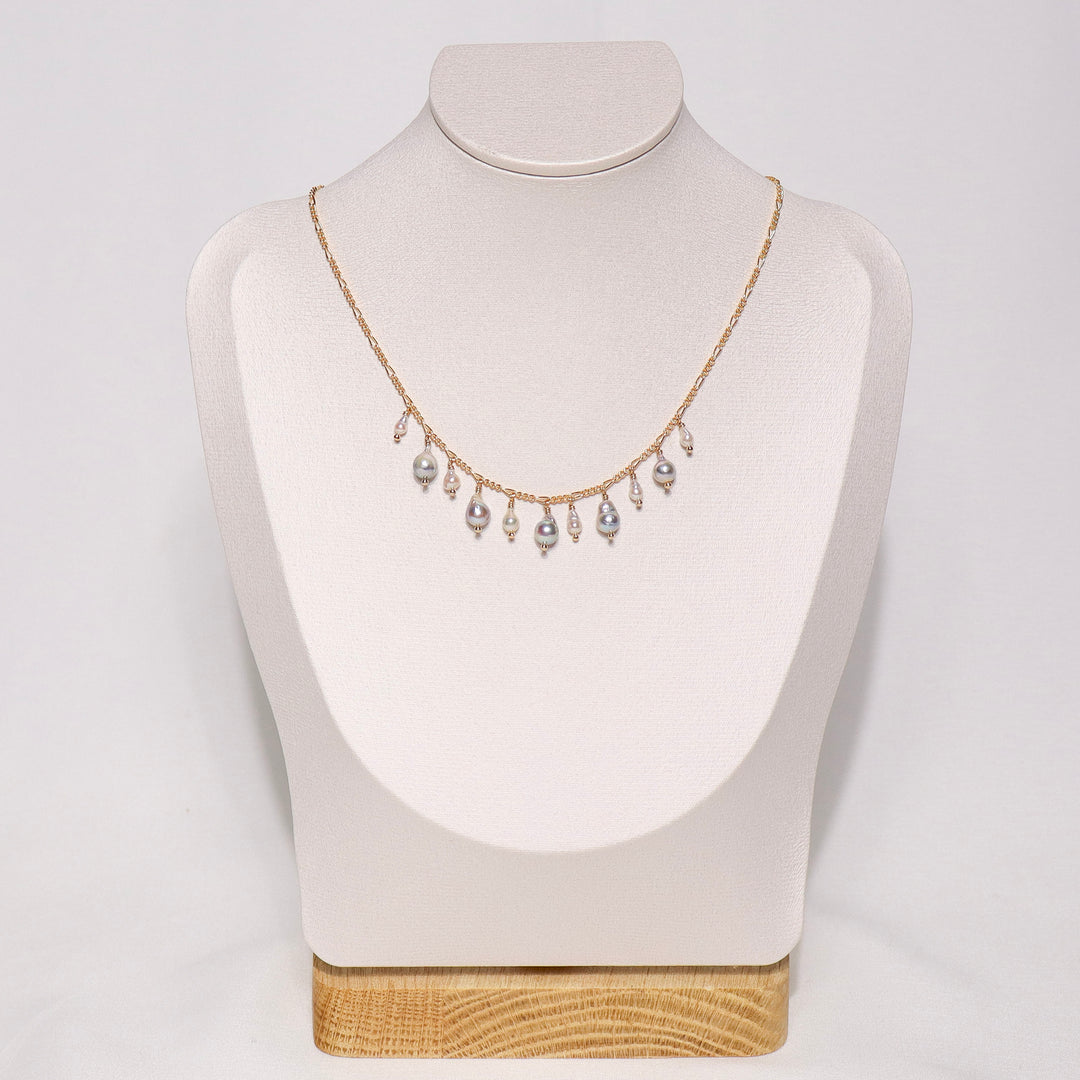 Japanese Akoya Chandelier Necklace