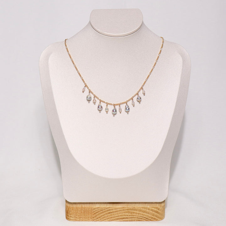 Japanese Akoya Chandelier Necklace