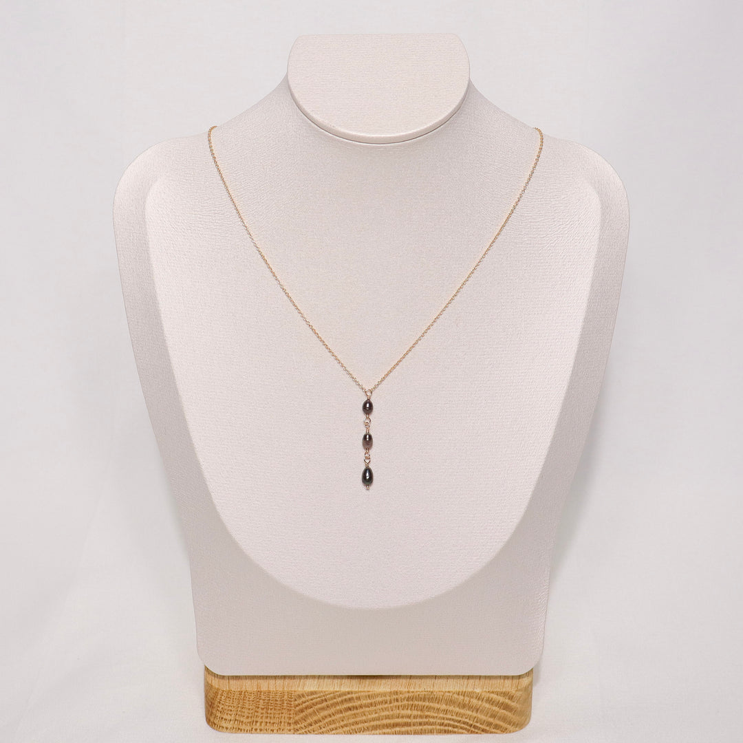 Triple Tahitian Necklace