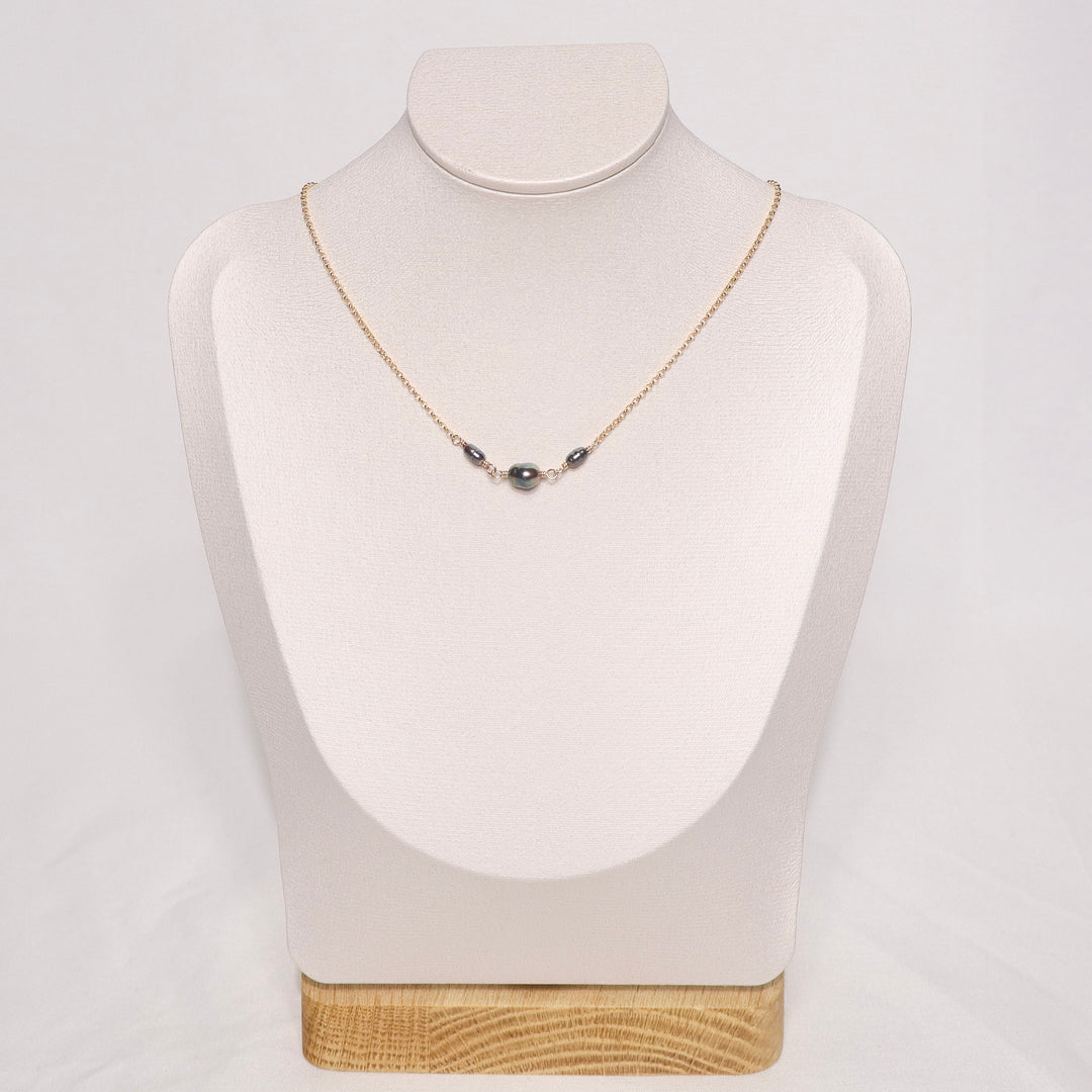 Triple Tahitian Choker