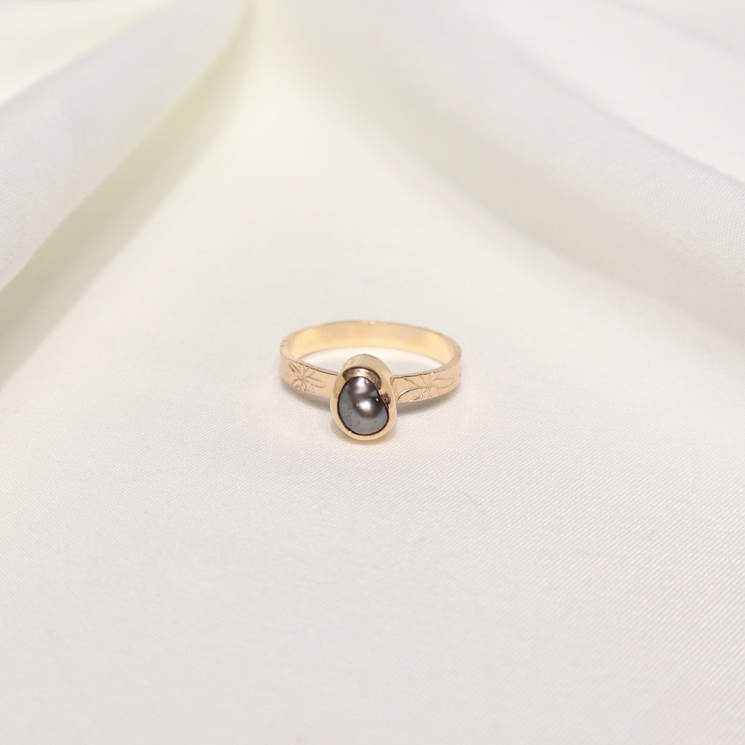 Tahitian Tiare Ring - Size 9.5