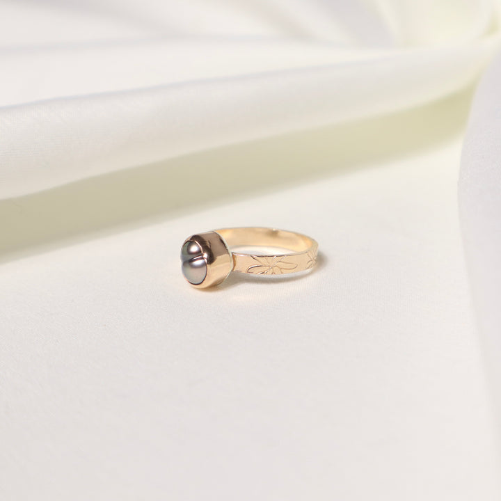 Tahitian Tiare Ring - Size 7.5