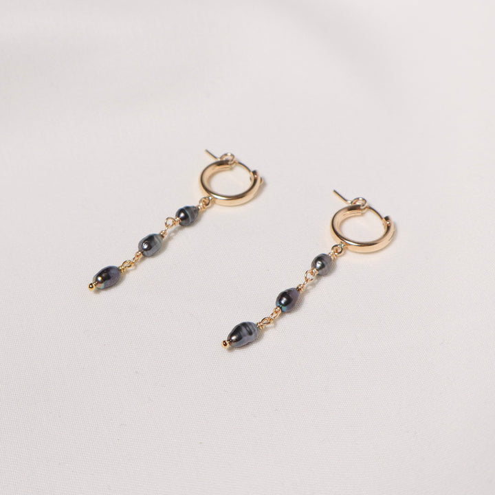 Triple Tahitian Mini Hoops