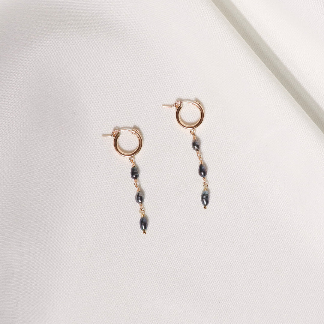 Triple Tahitian Mini Hoops