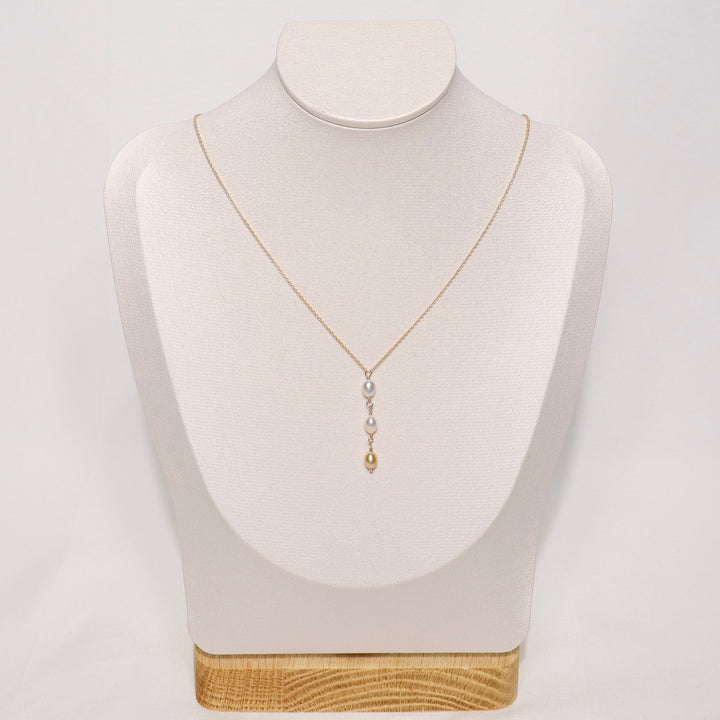 Triple South Sea Necklace