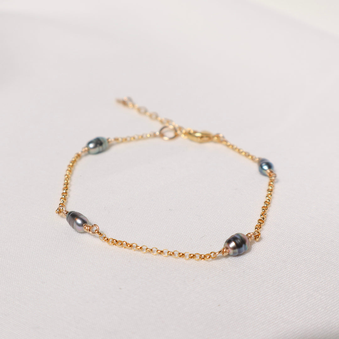 Tahitian Quad Bracelet