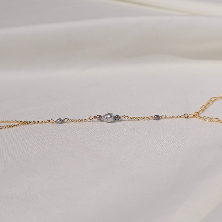 Akoya Tahitian Hand Chain