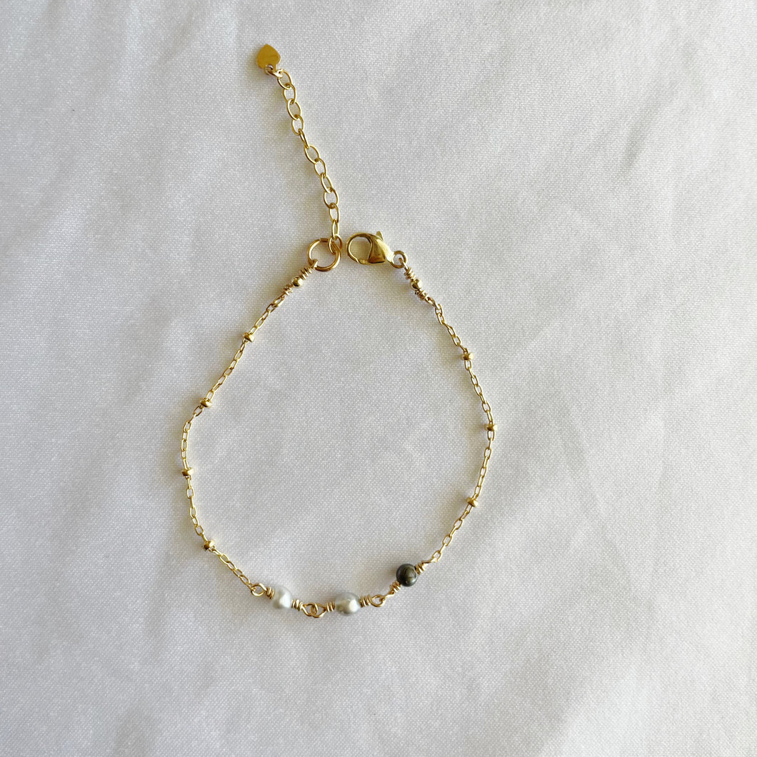 RTS: Triple Keshi Bracelet