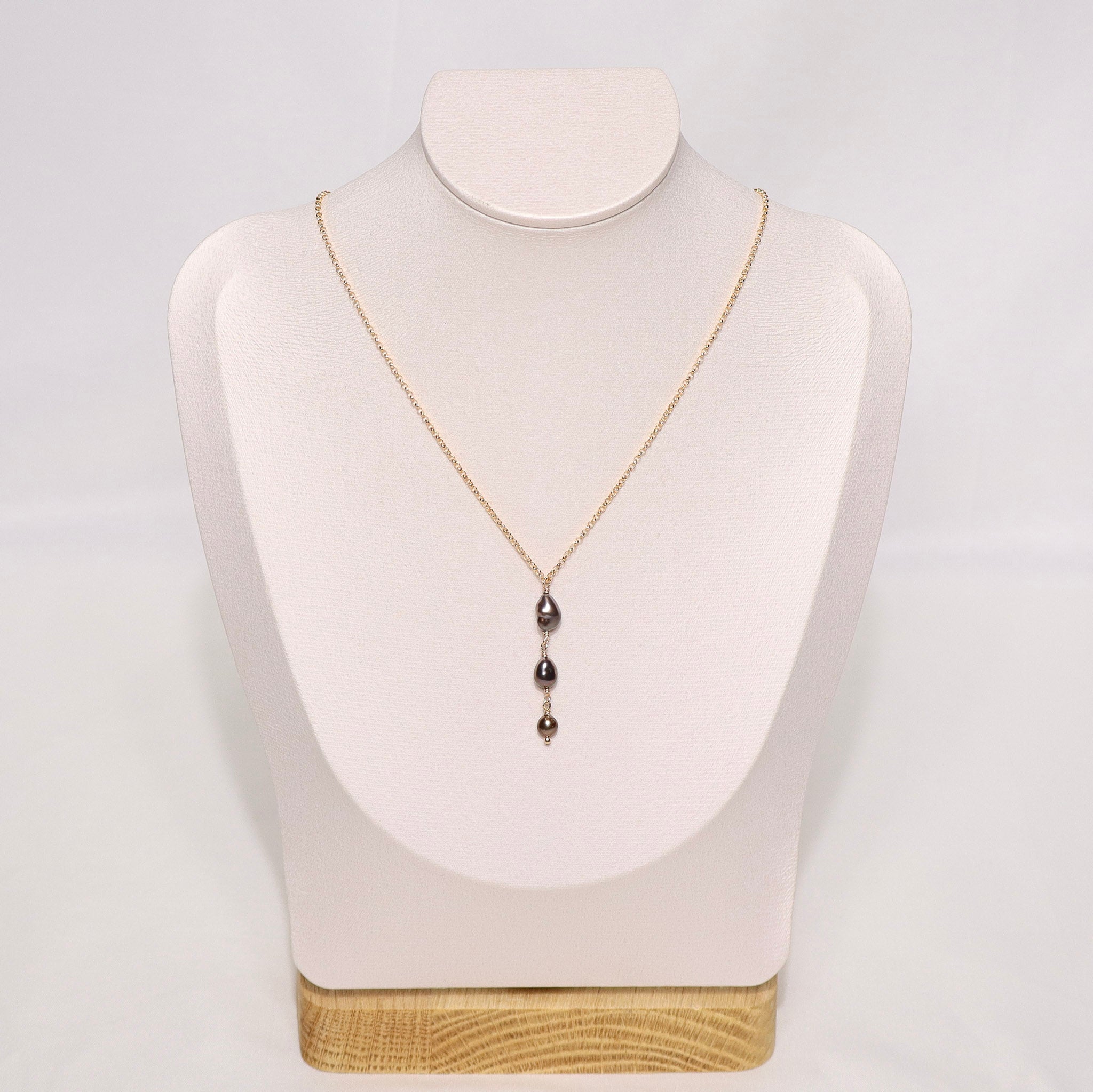 Multi Tahitian Keshi Necklace – Shop Keiko Multi Tahitian Keshi Necklace – Shop Keiko