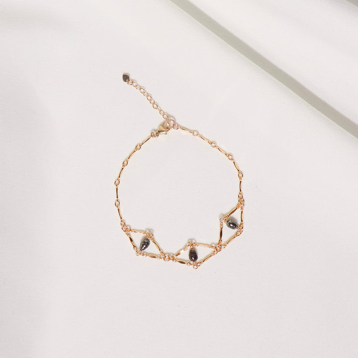 Triple Diamond Tahitian Bracelet