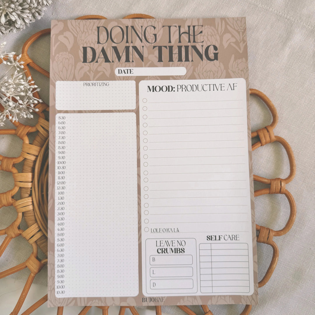 Daily Notepads - Bujo Bae