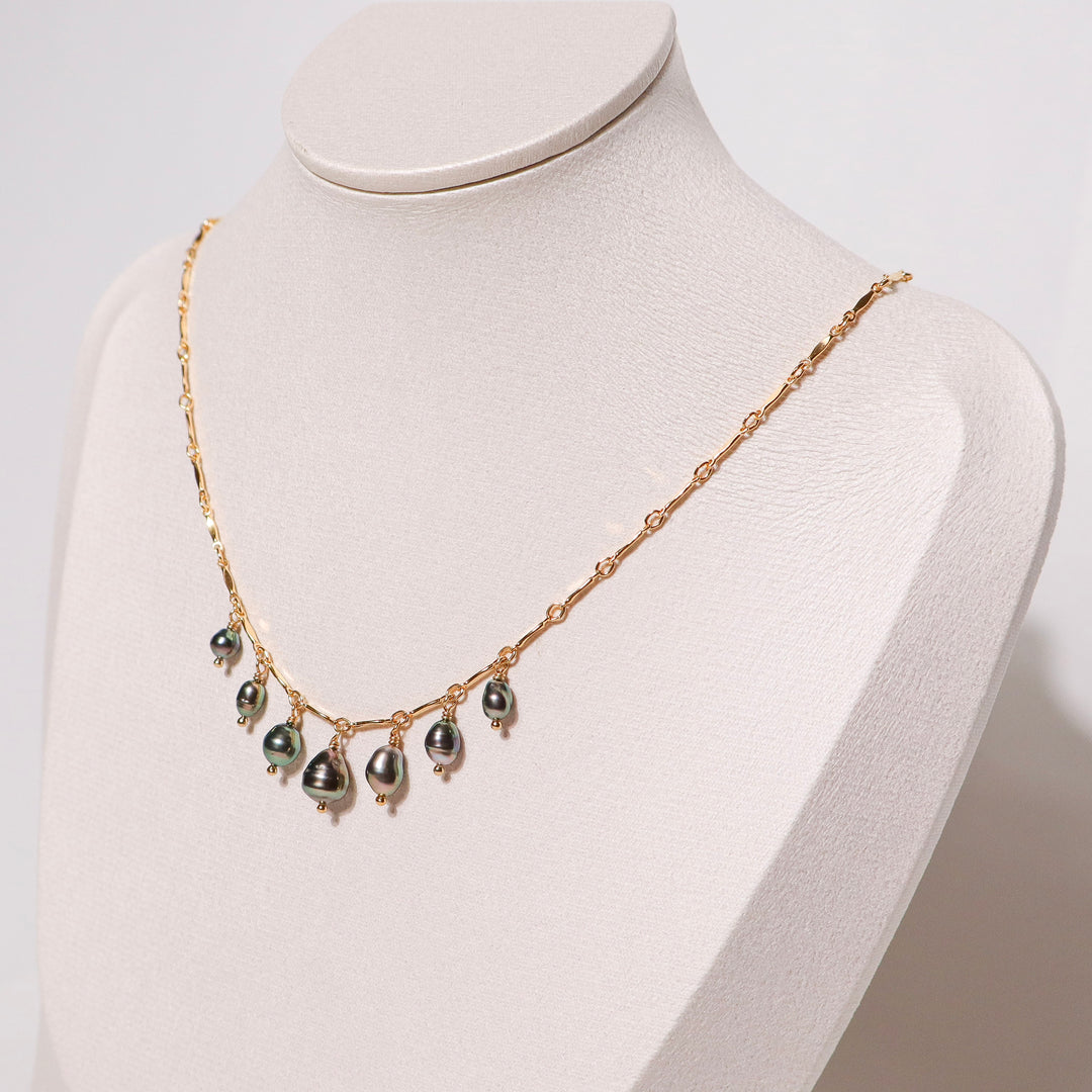 Premium Tahitian Chandelier Necklace