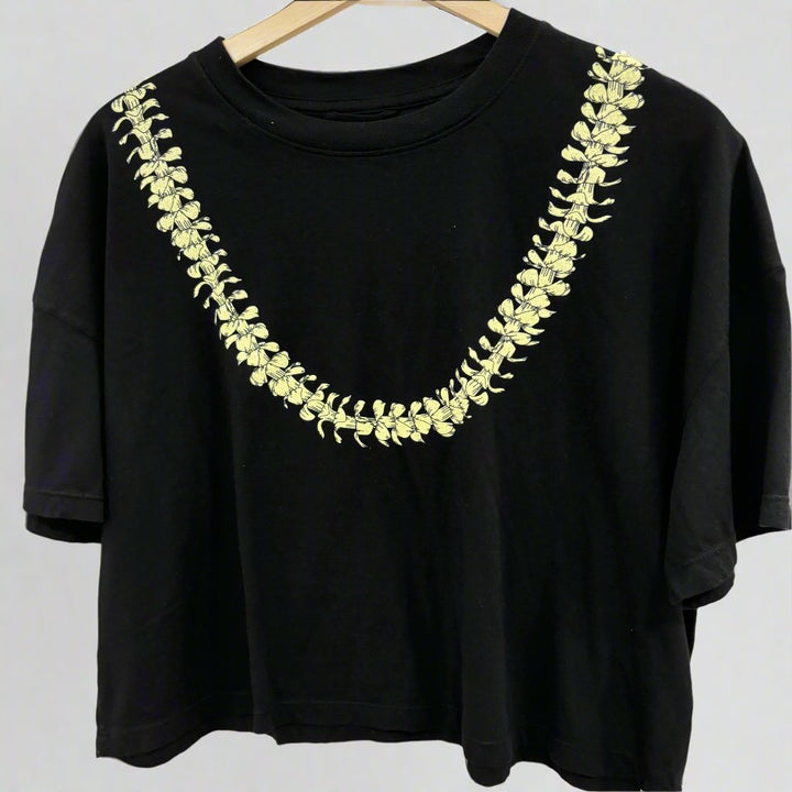 Lei Puakenikeni Crop Tee - Mahina Made