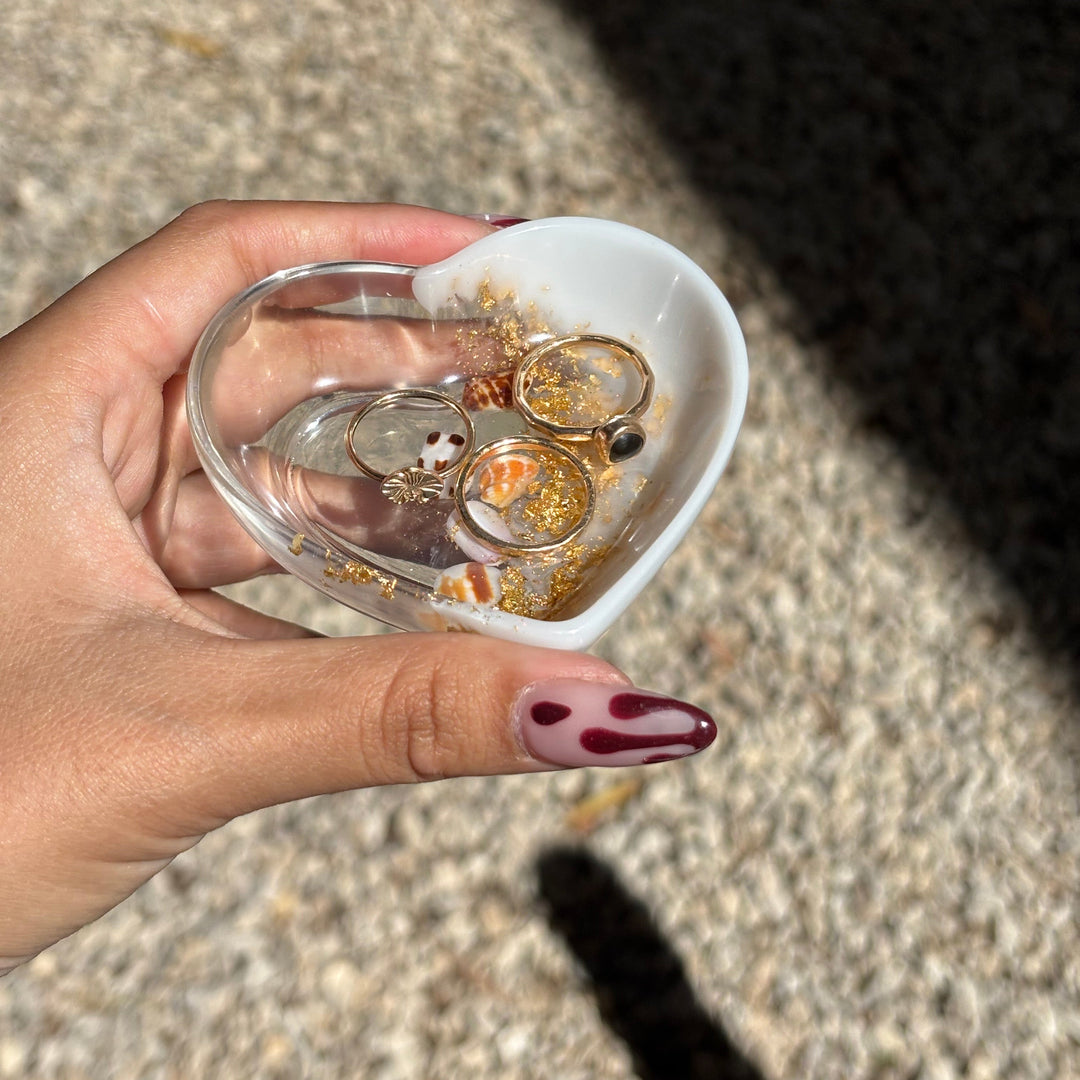 Shell Jewelry Ring Dish