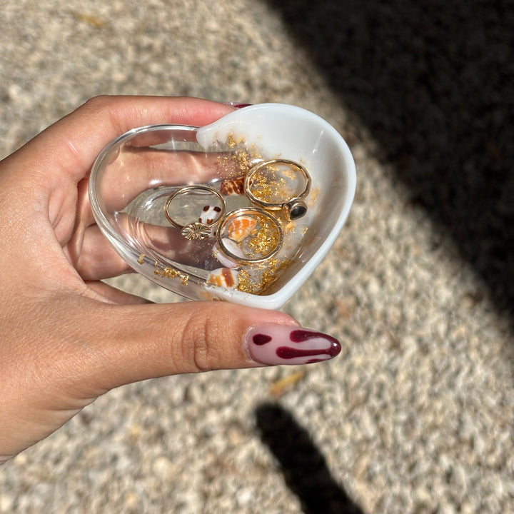 Shell Jewelry Ring Dish