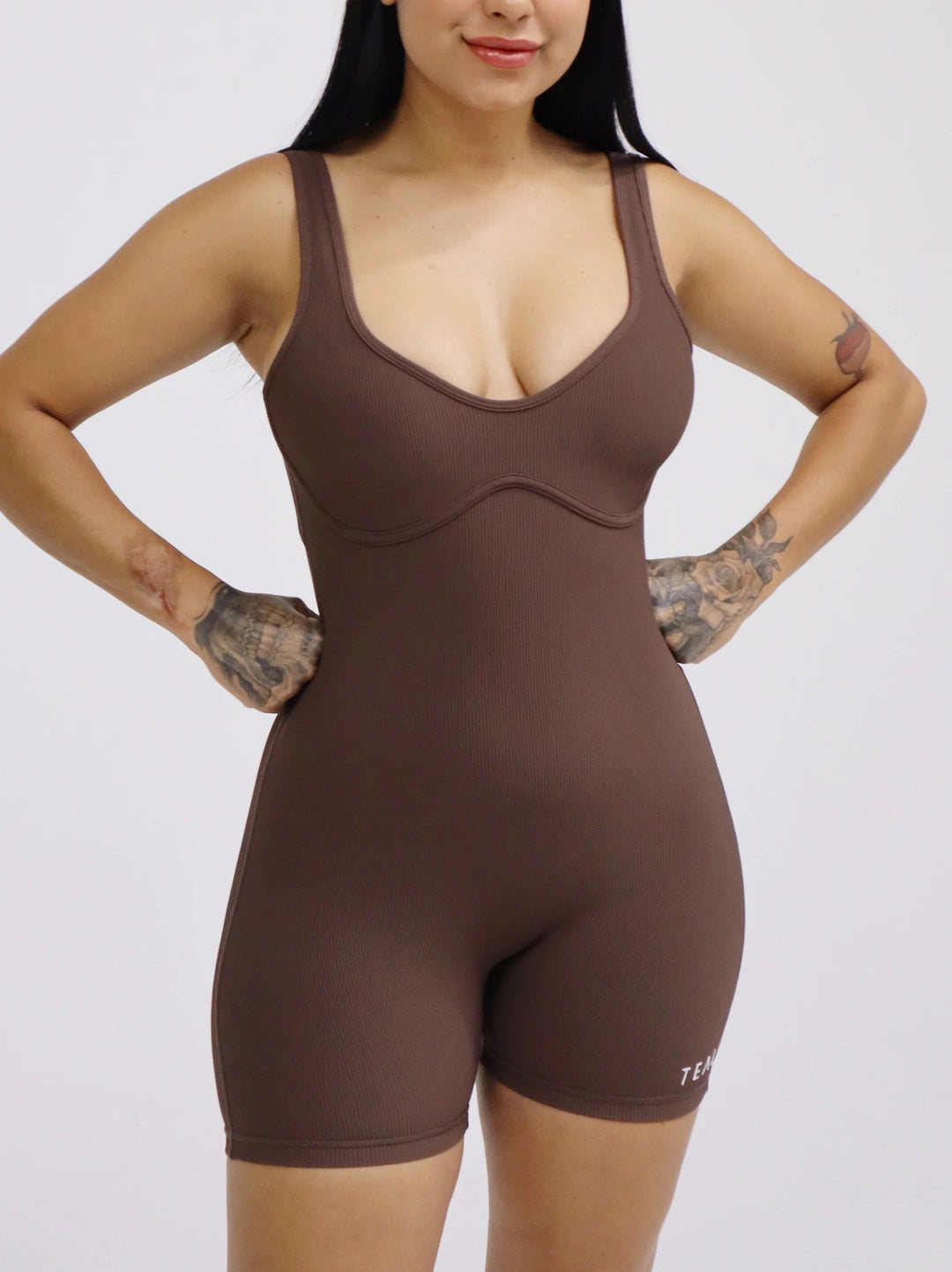 Ribbed Aura Jumpsuit - Active By Teal