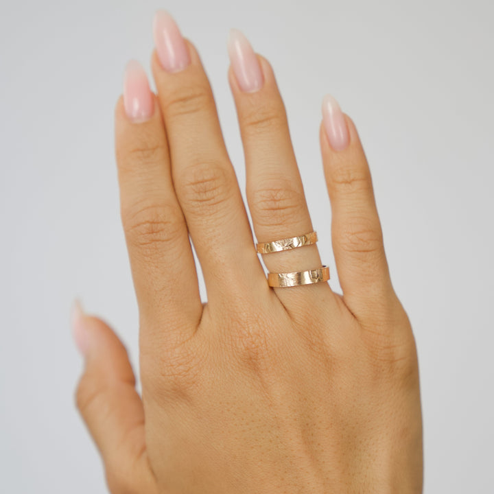 Ginger Stamped Ring