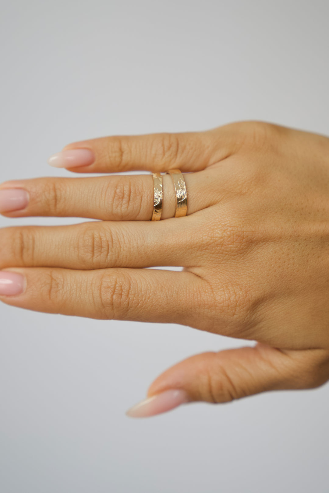 Ginger Stamped Ring