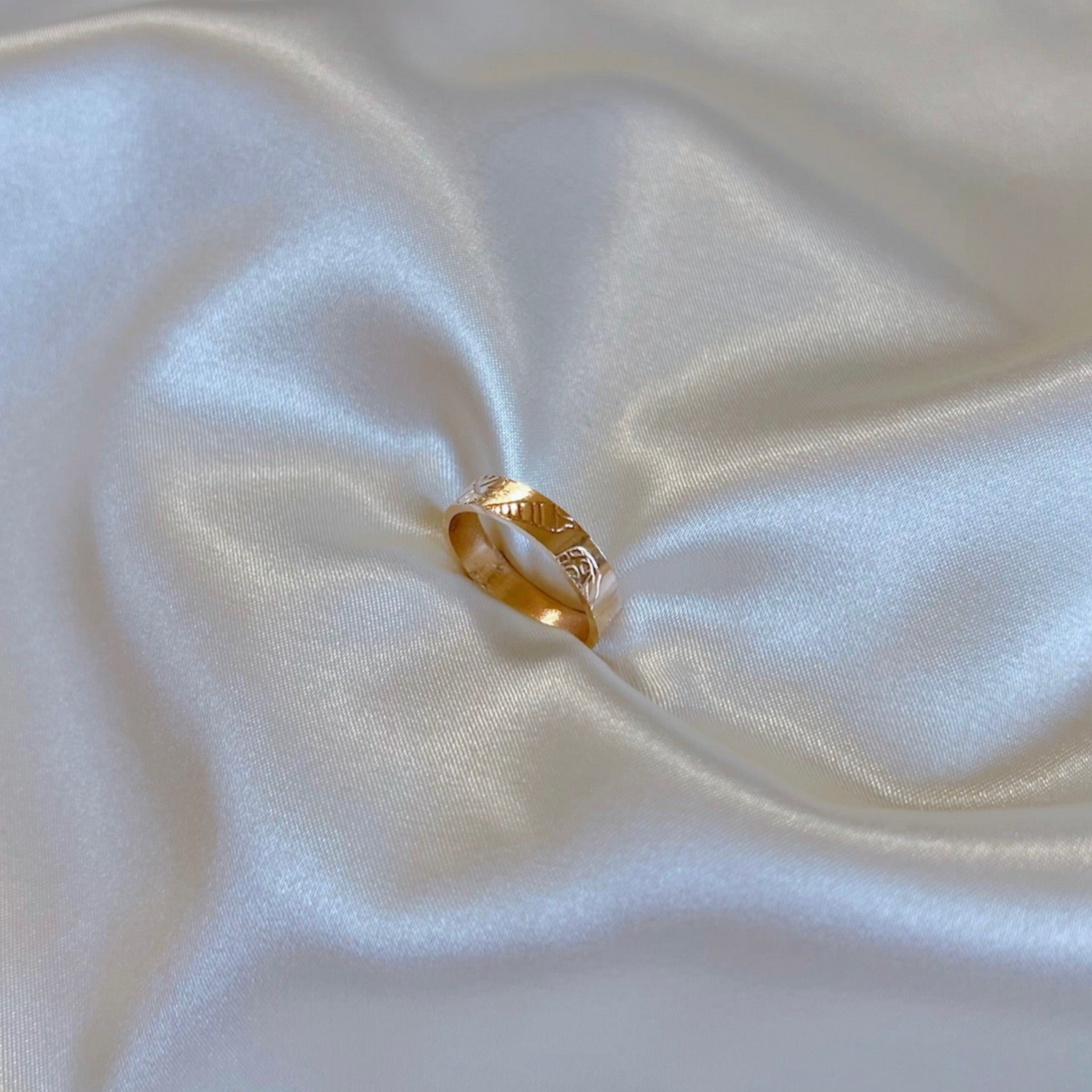 Diver Shell Stamped Ring: Made to Order – Shop Keiko