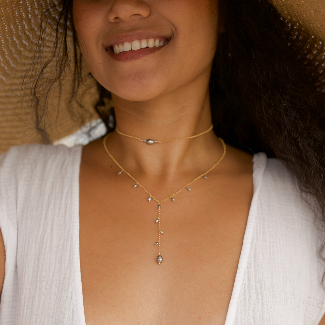 Dainty Tahitian Lariat