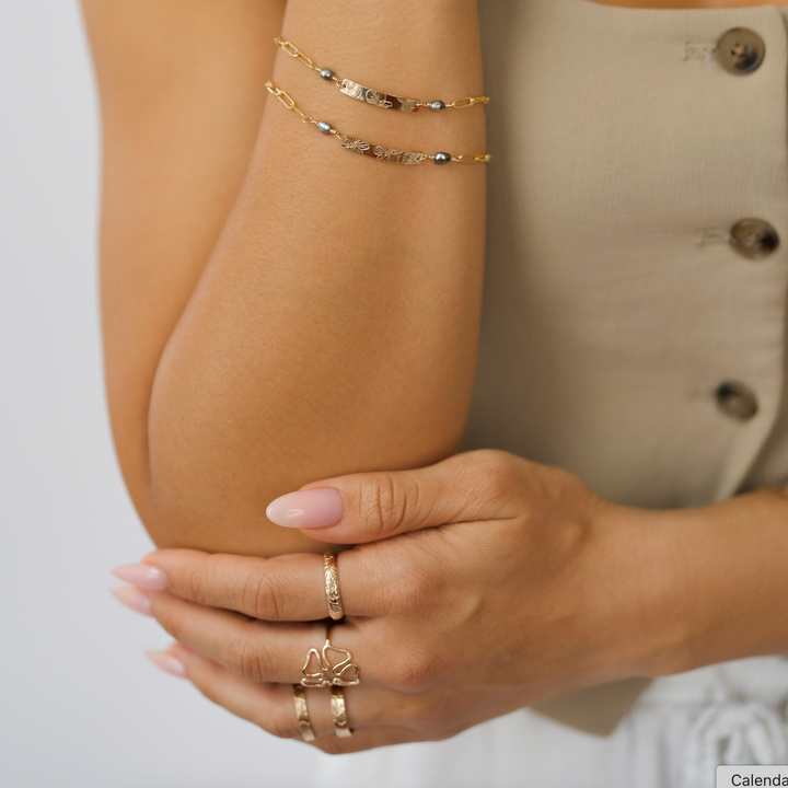 Ginger Tahitian Bracelet