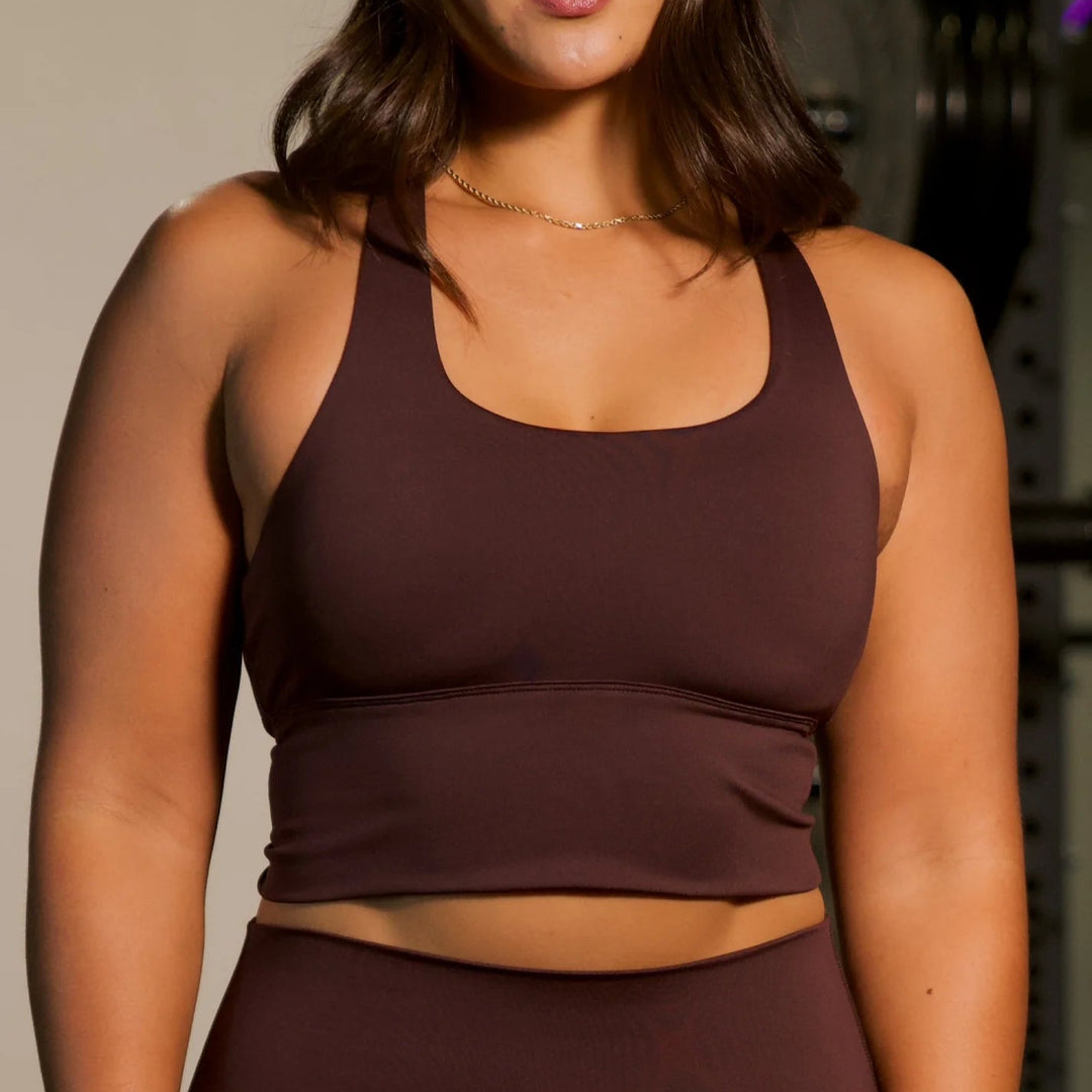 Agile Cropped Tank- Active by Teal