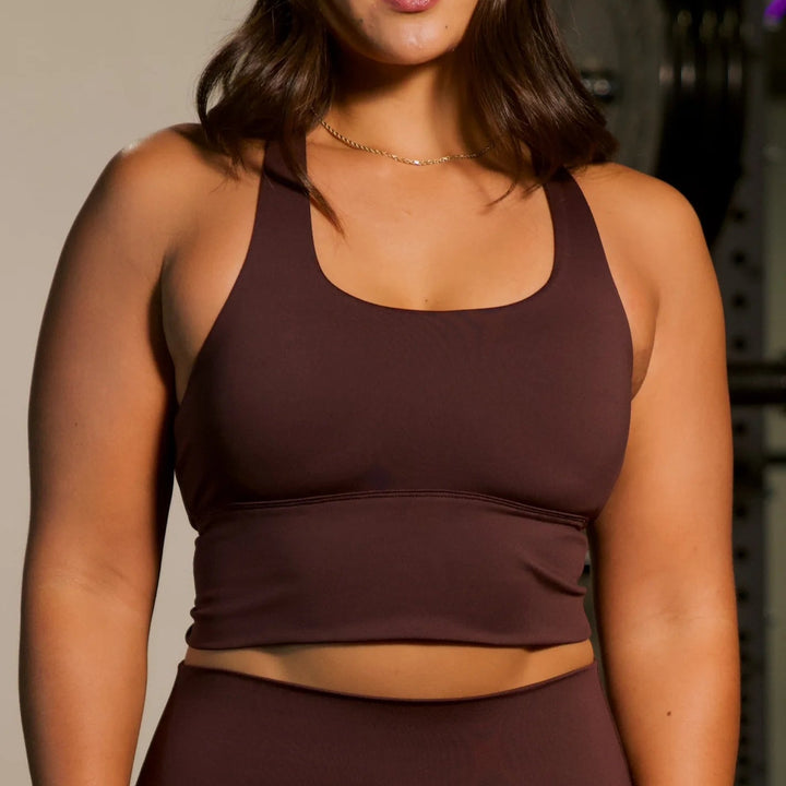 Agile Cropped Tank- Active by Teal