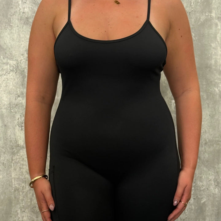 Azure V-Back Jumpsuit- Active by Teal