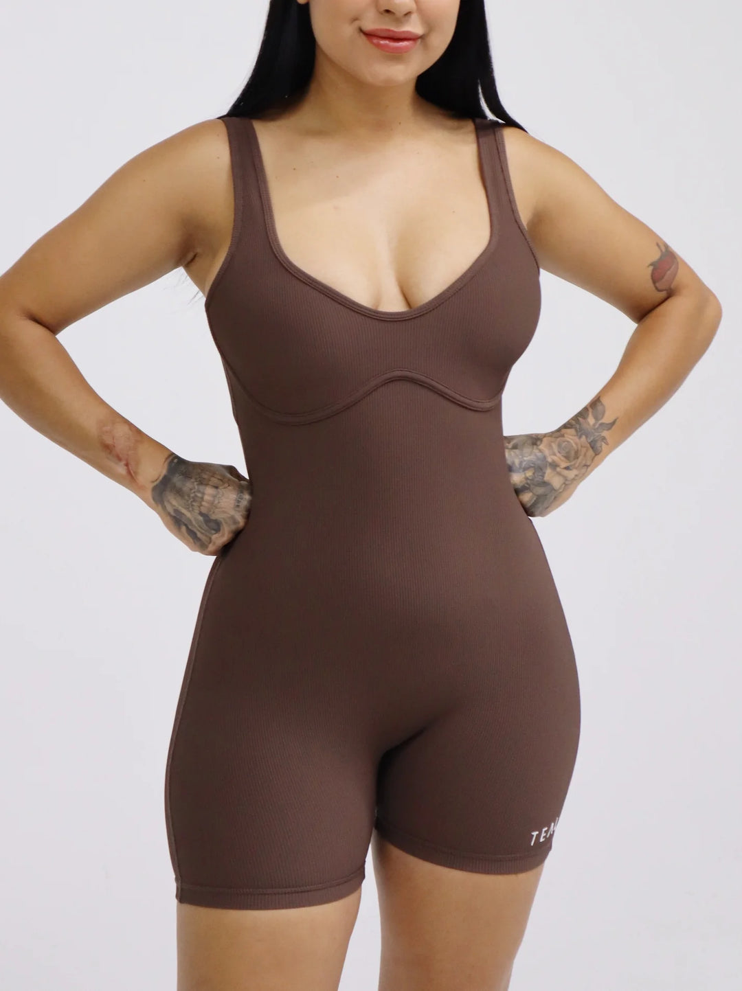 Ribbed Aura Jumpsuit- Active by Teal