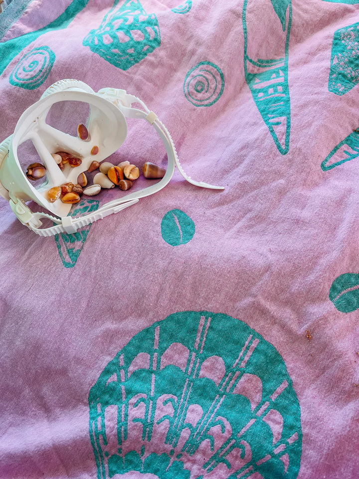 Pearly Shells Beach Towel