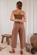 Load image into Gallery viewer, Delhi Linen Pants Latte - Bali Lane
