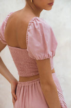 Load image into Gallery viewer, Kiana Crop Top Rose - Bali Lane
