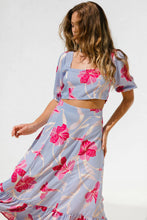 Load image into Gallery viewer, Ella Top in Lavender Hibiscus - YIREH
